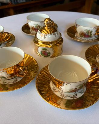 Servizio thè da 6 Vintage Doria W Germany