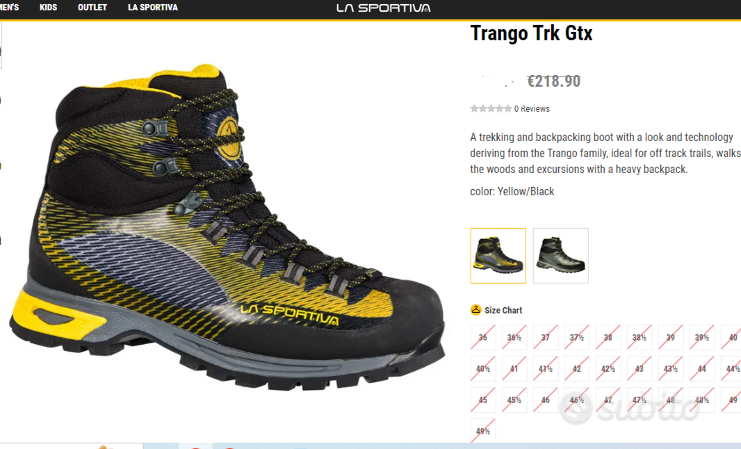 La Sportiva trango trk gtx scarponi uomo