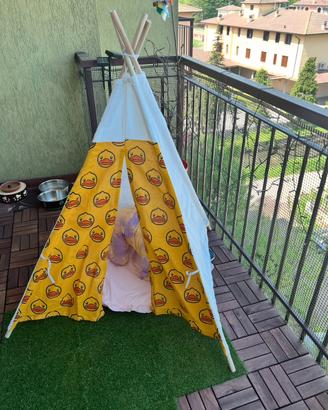 Tenda giochi per i bimbi