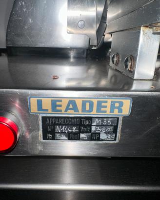 Affettatrice leader w380 professionale