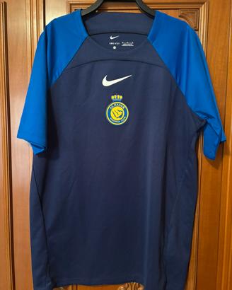 Maglia allenamento calcio Al Nassr Nike tg.M