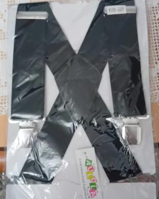 Bretelle uomo color nero 