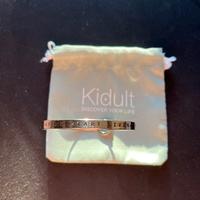Originale bracciale Kidult  in acciao con frase