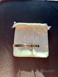Originale bracciale Kidult  in acciao con frase