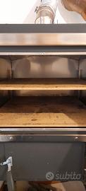 Forno su 2 piani a legna