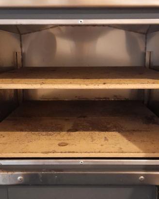 Forno su 2 piani a legna