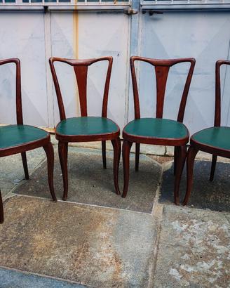 Set 4 Sedie Design Anni 50 Modernariato italiano