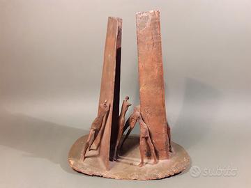 Bronzo Giuseppe Tarantino scultura Figure