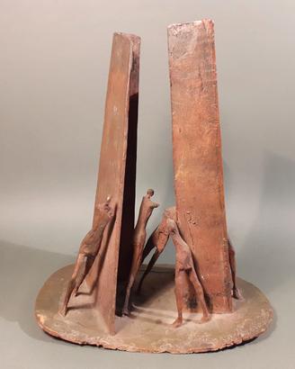 Bronzo Giuseppe Tarantino scultura Figure