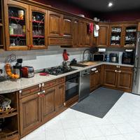 cucina in castagno massiccio 