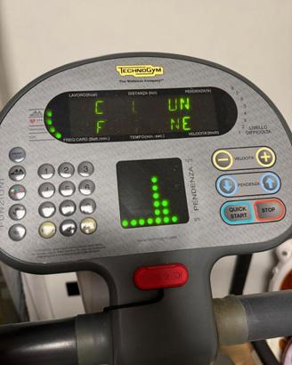 Tapis roulant spazio forma techogym