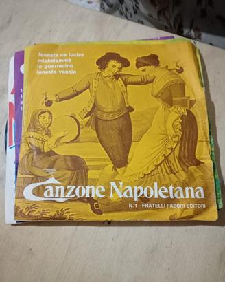 Lotto Vinili 45 giri Canzone Napoletana 