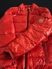 Piumino Monler rosso originale