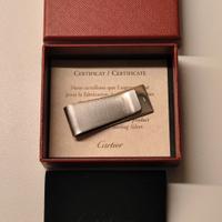 Fermasoldi Cartier argento sterling 925