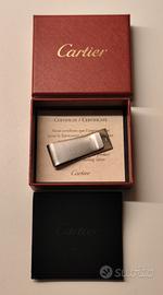 Fermasoldi Cartier argento sterling 925