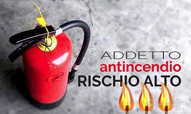 Addetto antincendio rischio elevato, sorveglianza