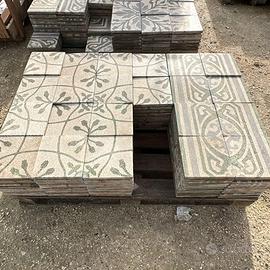 Graniglie siciliane decorative d'epoca '900 - 9