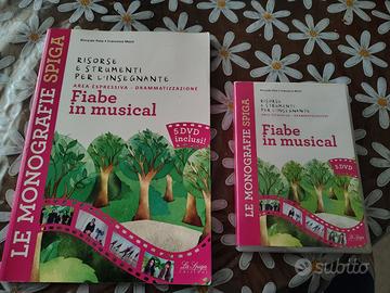 libro e CD fiabe in musical 