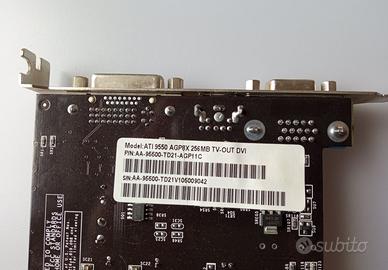 Scheda video ATI Radeon 9550 256 MB 128 bit