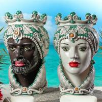 TESTE IN CERAMICA SICILIANE