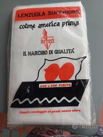 lenzuolo nuovo sopra anni 80