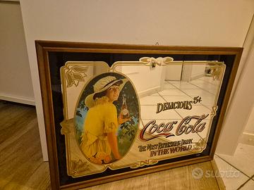 quadro a specchio Coca Cola