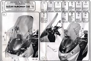 Kit Attacchi Specifici GIVI D156KIT Suzuki Burgman