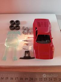 Ferrari  GTO , base Burago 1/43 verniciata + TSK