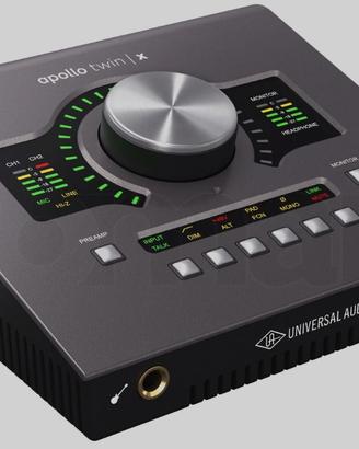 UAD Apollo Twin X Duo-Heritage Edition-2+8 in/out