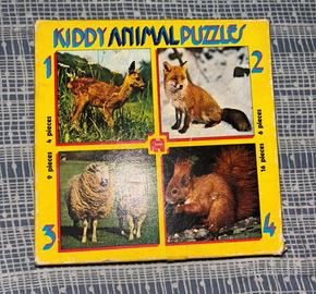 Kiddy Animal Puzzles – Puzzle Vintage per Bambini