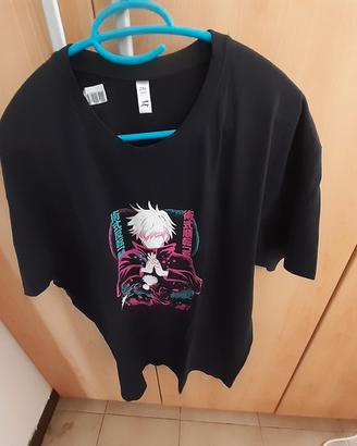 t-shirt pampling nera nuova 