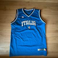 Canotta da basket della nazionale italiana
