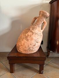 Grande anfora in terracotta a 2 manici