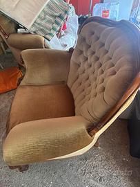Poltrone vintage ben tenute