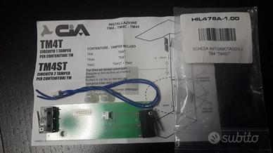 Kit doppio tamper impianto sicurezza cia hiltr