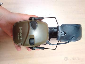 Cuffie da caccia/tiro Impact Sport