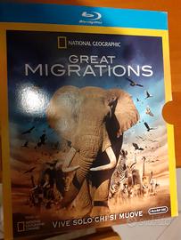 Great Migrations  3 dischi Bluray National Geo.