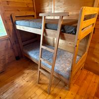 Letto castello in legno