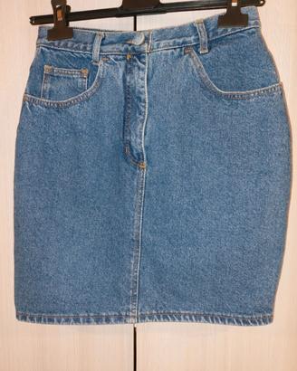 gonna jeans vintage