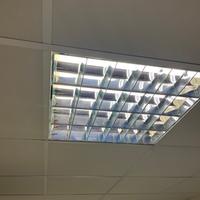 Lampada neon 60 x 60 cm uffici magazzini