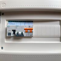 Quadro elettrico centralino + interruttore differe