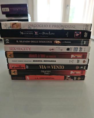 Lotto 9 DVD misti 