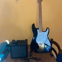 Chitarra Elettrica Harley Benton con Amificatore