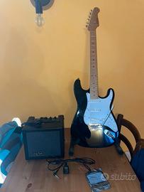 Chitarra Elettrica Harley Benton con Amificatore