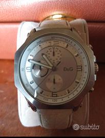Orologio Dolce e Gabbana bianco 
Vintage anni 90
