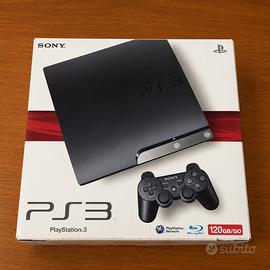 ps3 slim CECH-2004A+2 dualshock3+2 giochi+scatola