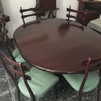 Tavolo allungabile e 6 sedie