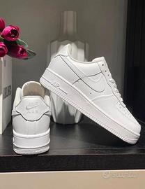 Nike Air Force 1 43 Bianche Unisex Originali