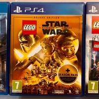 Lotto videogiochi  lego per ps4
