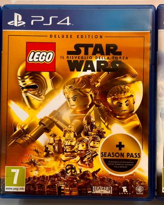 Lotto videogiochi  lego per ps4